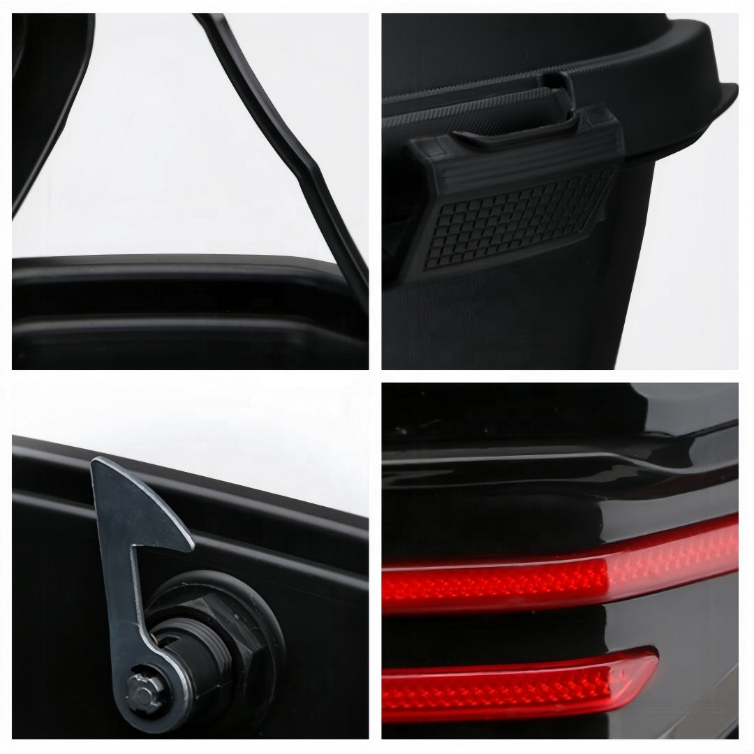 الصندوق الخلفي للدراجة النارية